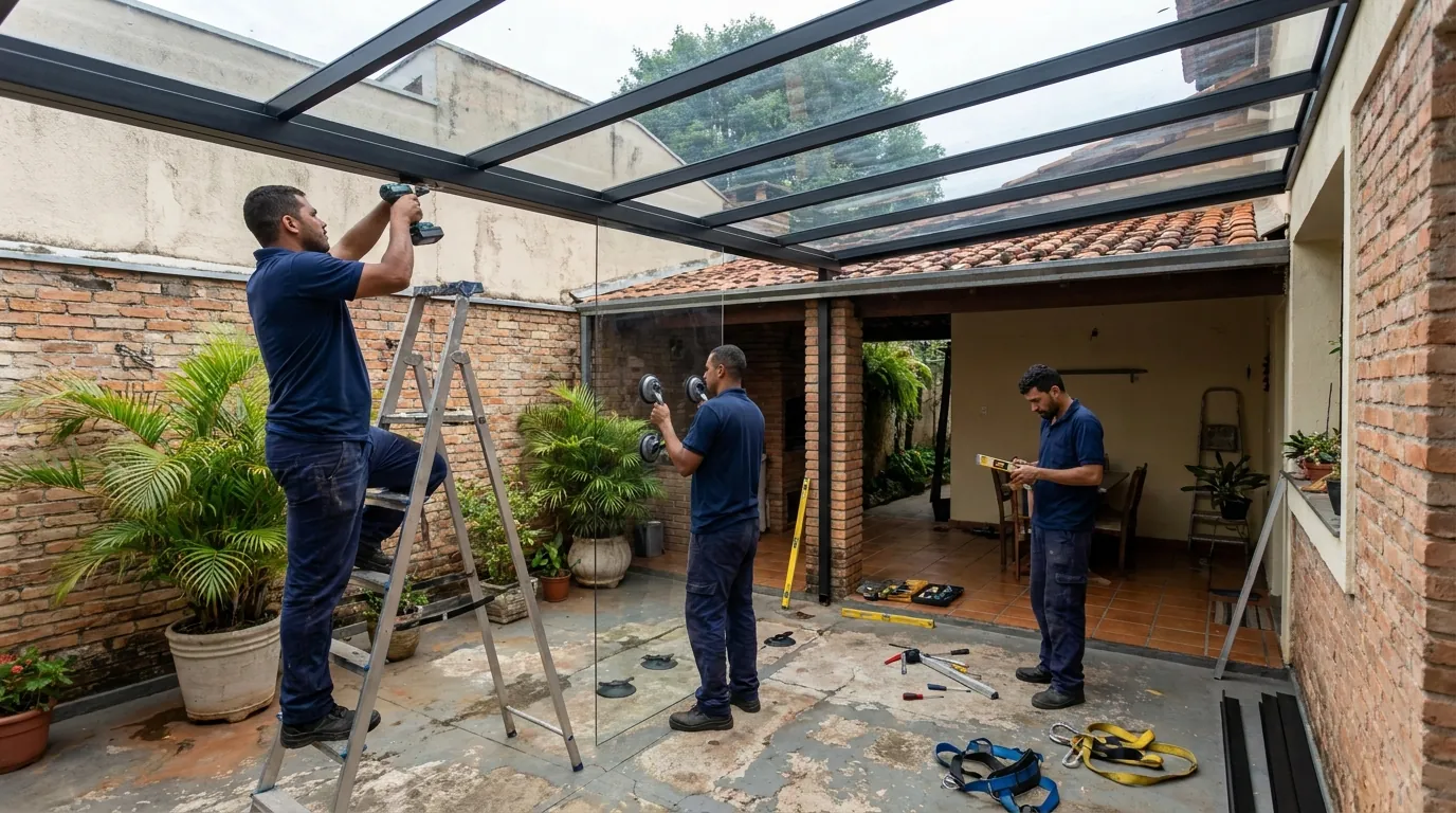 Troca de Estruturas Antigas em Montes Claros‑MG
