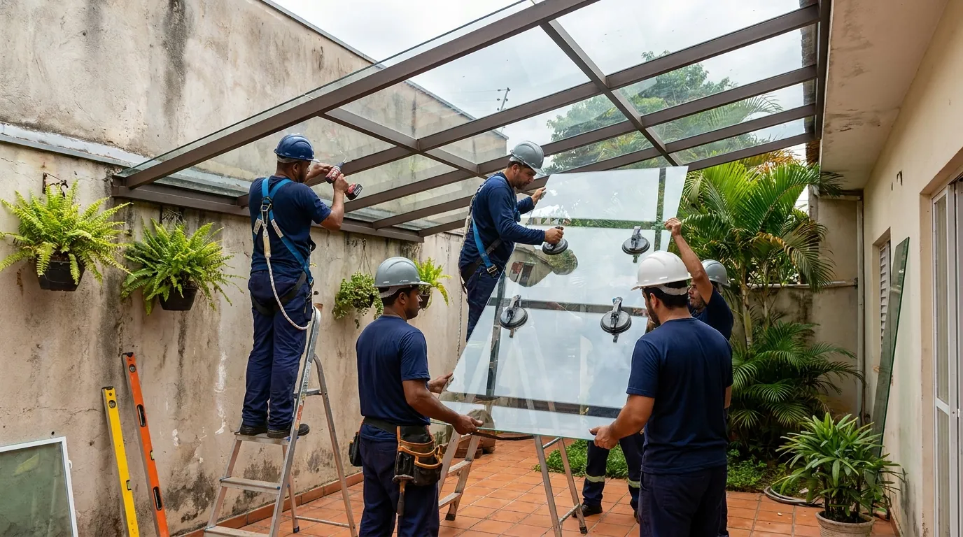 Fechamento de Churrasqueira em Montes Claros‑MG